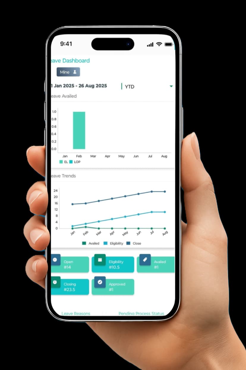 Leave Management System Mobile App