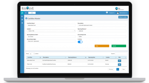 Automation Of Petty Cash