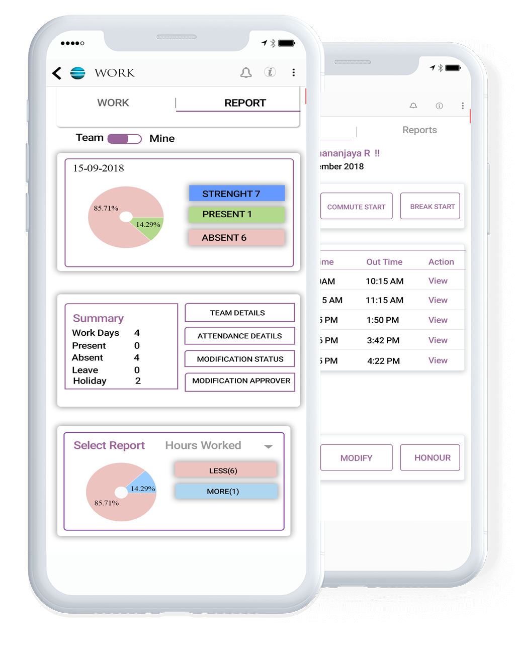 Employee Attendance App