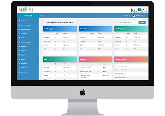 Expense Management app