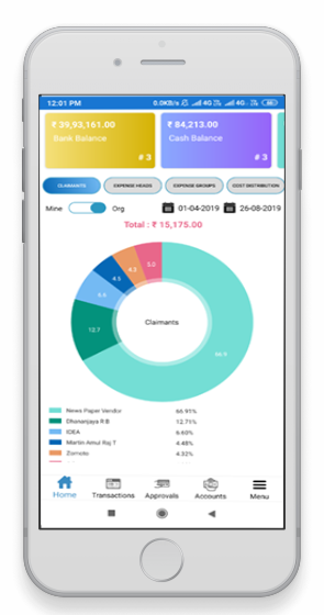 Expense Management app